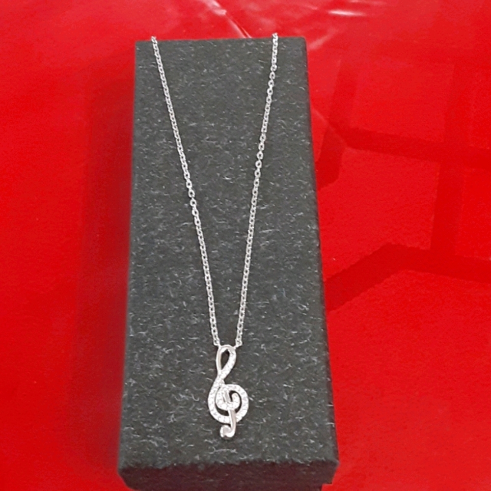 Necklace Music Note pendant - Picture 1 of 3